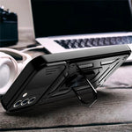 Carcasa COOL para Samsung S916 Galaxy S23 Plus Hard Ring Negro - PixelPlaza