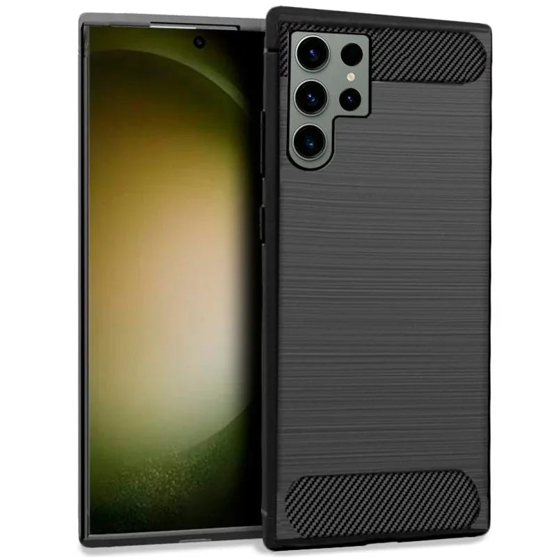 Carcasa COOL para Samsung S918 Galaxy S23 Ultra Carbón Negro - PixelPlaza