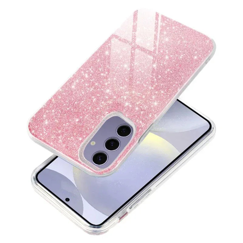 Carcasa COOL para Samsung S921 Galaxy S24 / S25 Glitter Rosa - PixelPlaza