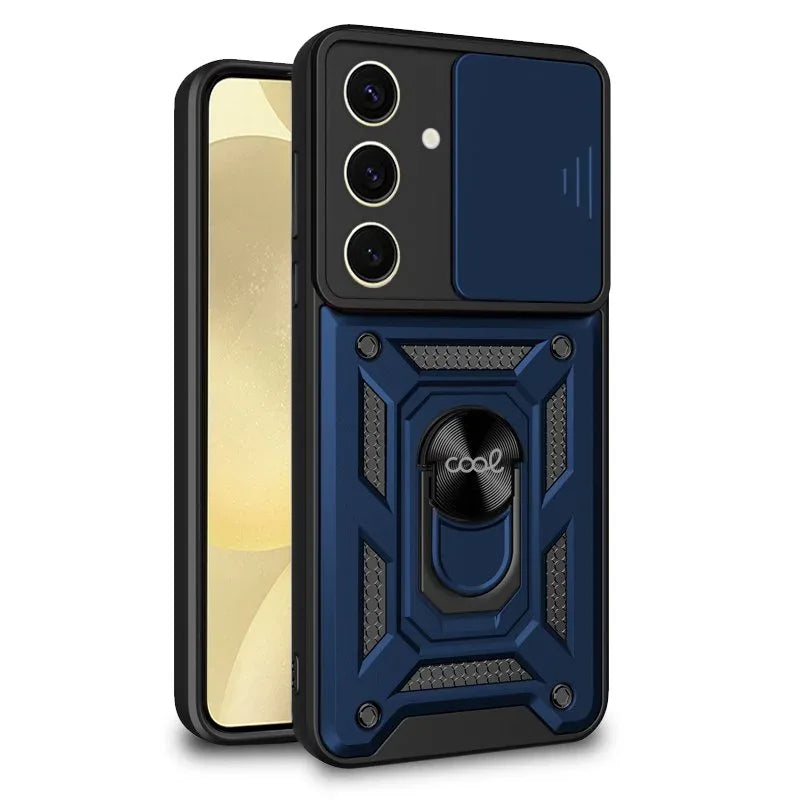 Carcasa COOL para Samsung S926 Galaxy S24 Plus / S25 Plus Hard Ring Marino - PixelPlaza