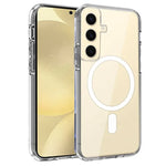 Carcasa COOL para Samsung S926 Galaxy S24 Plus / S25 Plus Magnética Transparente - PixelPlaza