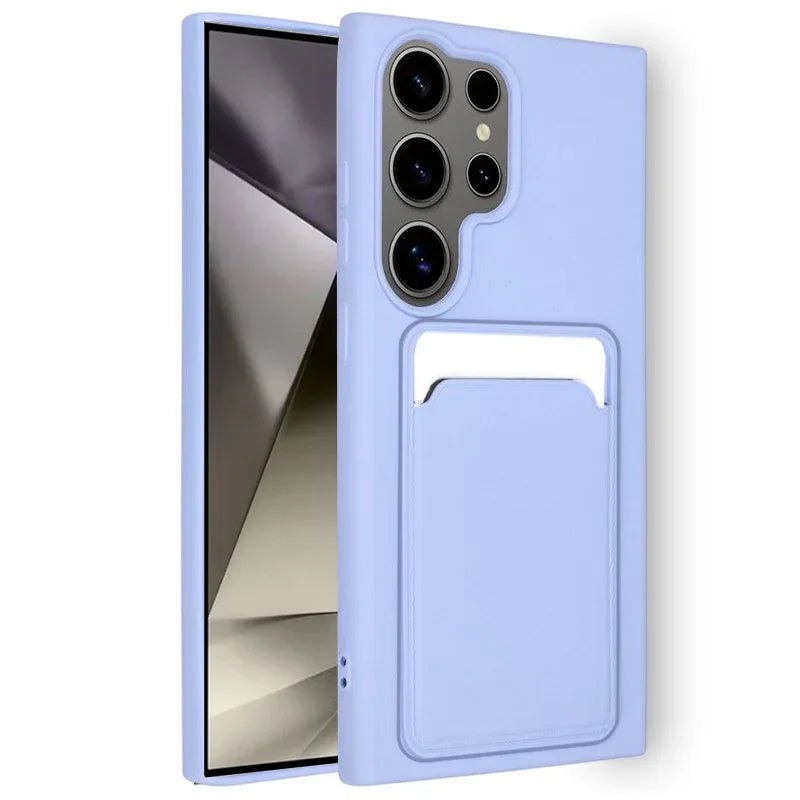 Carcasa COOL para Samsung S928 Galaxy S24 Ultra Card Violeta - PixelPlaza