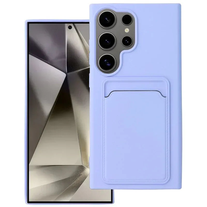 Carcasa COOL para Samsung S928 Galaxy S24 Ultra Card Violeta - PixelPlaza