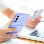 Carcasa COOL para Samsung S928 Galaxy S24 Ultra Card Violeta - PixelPlaza
