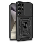 Carcasa COOL para Samsung S928 Galaxy S24 Ultra Hard Ring Negro - PixelPlaza