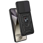 Carcasa COOL para Samsung S928 Galaxy S24 Ultra Hard Ring Negro - PixelPlaza