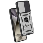 Carcasa COOL para Samsung S928 Galaxy S24 Ultra Hard Ring Plata - PixelPlaza
