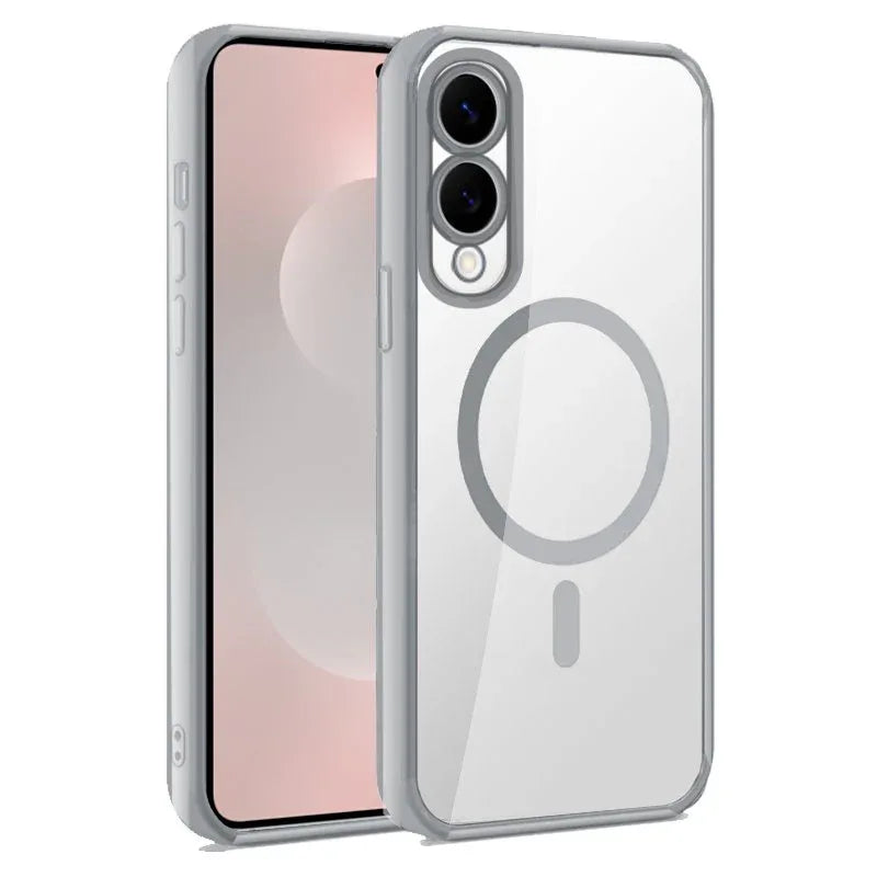 Carcasa COOL para Samsung S937 Galaxy S25 Edge Magnética Borde Plata - PixelPlaza