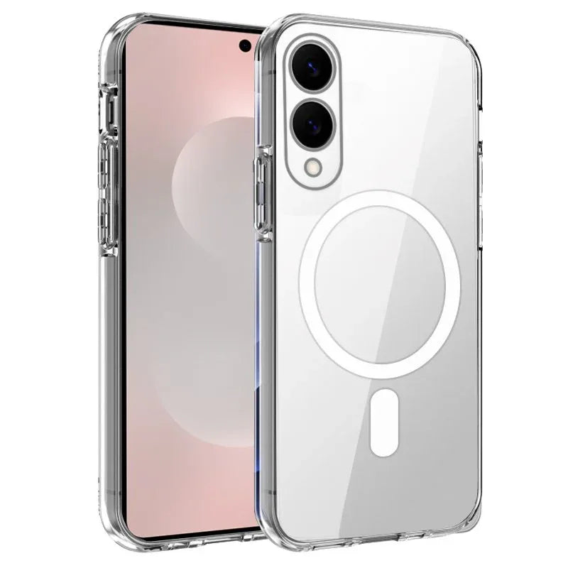 Carcasa COOL para Samsung S937 Galaxy S25 Edge Magnética Transparente - PixelPlaza