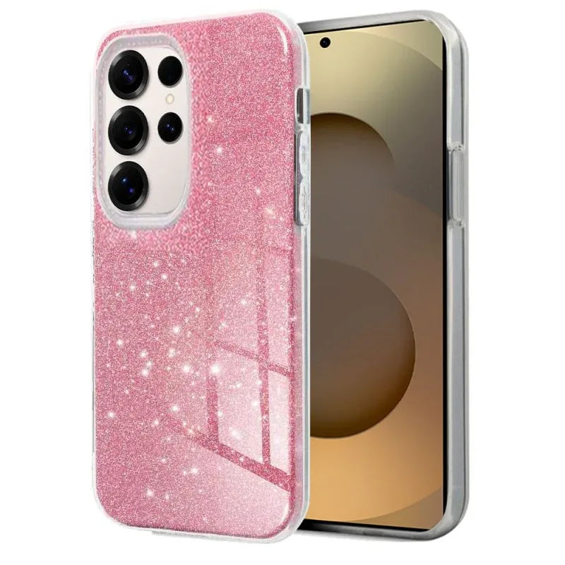Carcasa COOL para Samsung S938 Galaxy S25 Ultra Glitter Rosa - PixelPlaza