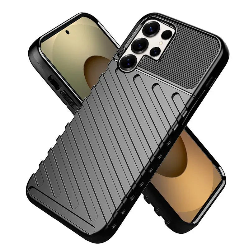 Carcasa COOL para Samsung S938 Galaxy S25 Ultra Thunder Negro - PixelPlaza