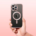 Carcasa COOL para Samsung S948 Galaxy S26 Ultra Magnética Borde Rosa