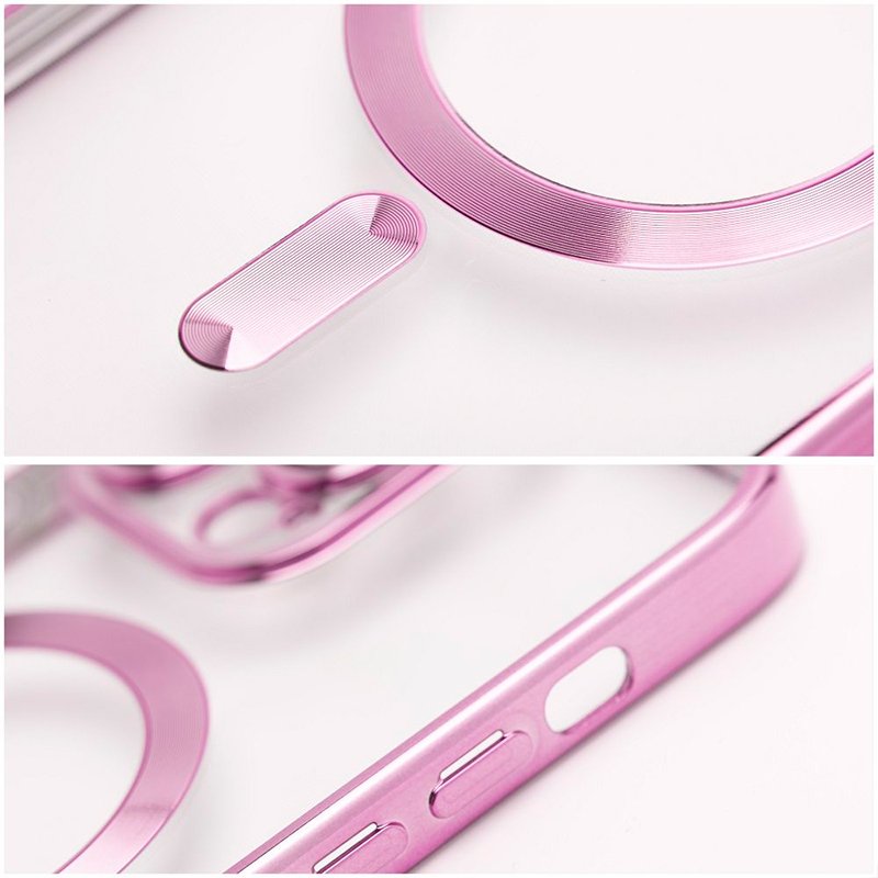 Carcasa COOL para Samsung S948 Galaxy S26 Ultra Magnética Borde Rosa