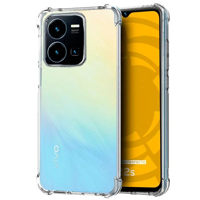 Carcasa COOL para Vivo Y22s / Y35 AntiShock Transparente - PixelPlaza