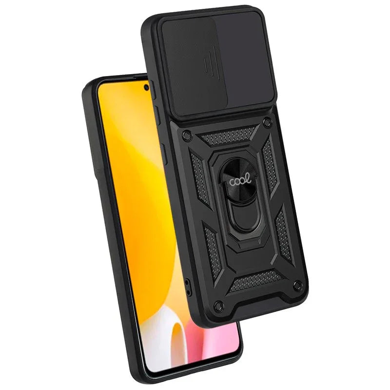 Carcasa COOL para Xiaomi 12 Lite Hard Ring Negro - PixelPlaza