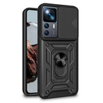 Carcasa COOL para Xiaomi 12T / 12T Pro Hard Ring Negro - PixelPlaza