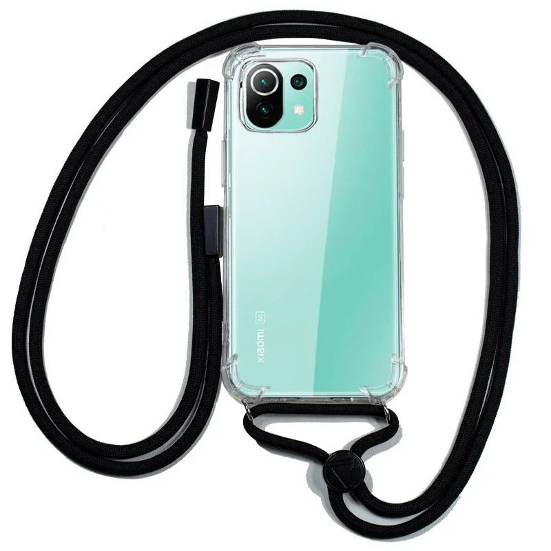 Carcasa COOL para Xiaomi Mi 11 Lite / Mi 11 Lite 5G Cordón Negro - PixelPlaza