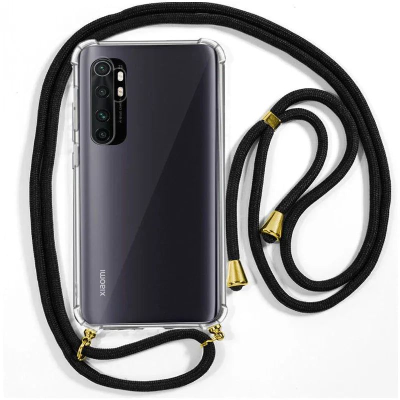 Carcasa COOL para Xiaomi Mi Note 10 Lite Cordón Negro - PixelPlaza