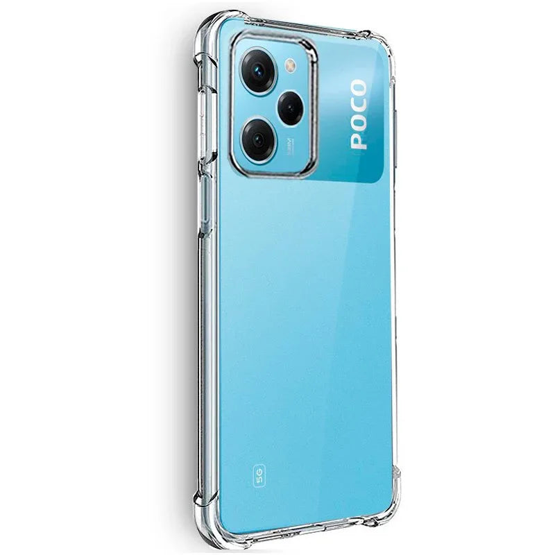Carcasa COOL para Xiaomi Poco X5 Pro 5G AntiShock Transparente - PixelPlaza