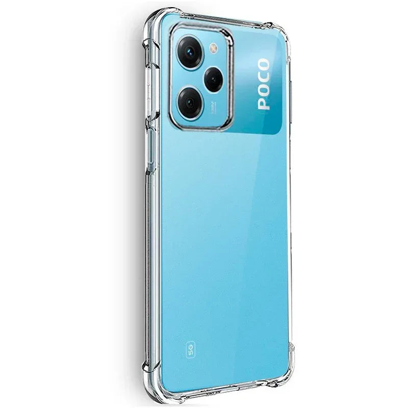 Carcasa COOL para Xiaomi Poco X5 Pro 5G AntiShock Transparente - PixelPlaza