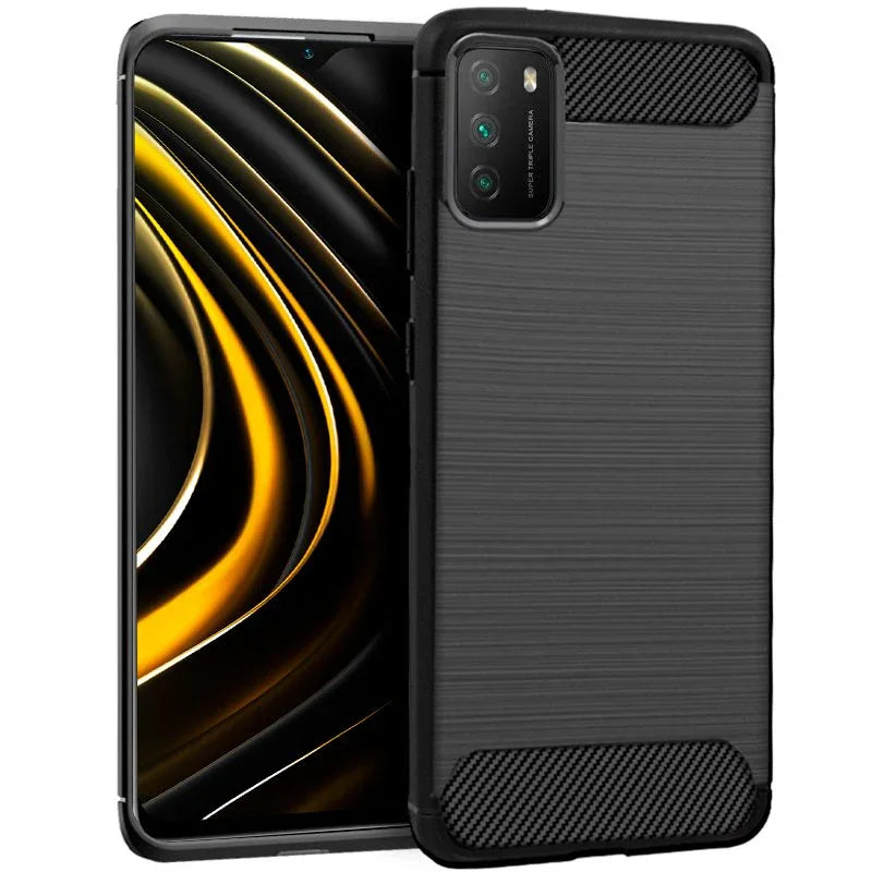 Carcasa COOL para Xiaomi Pocophone M3 / Redmi 9T Carbón Negro - PixelPlaza