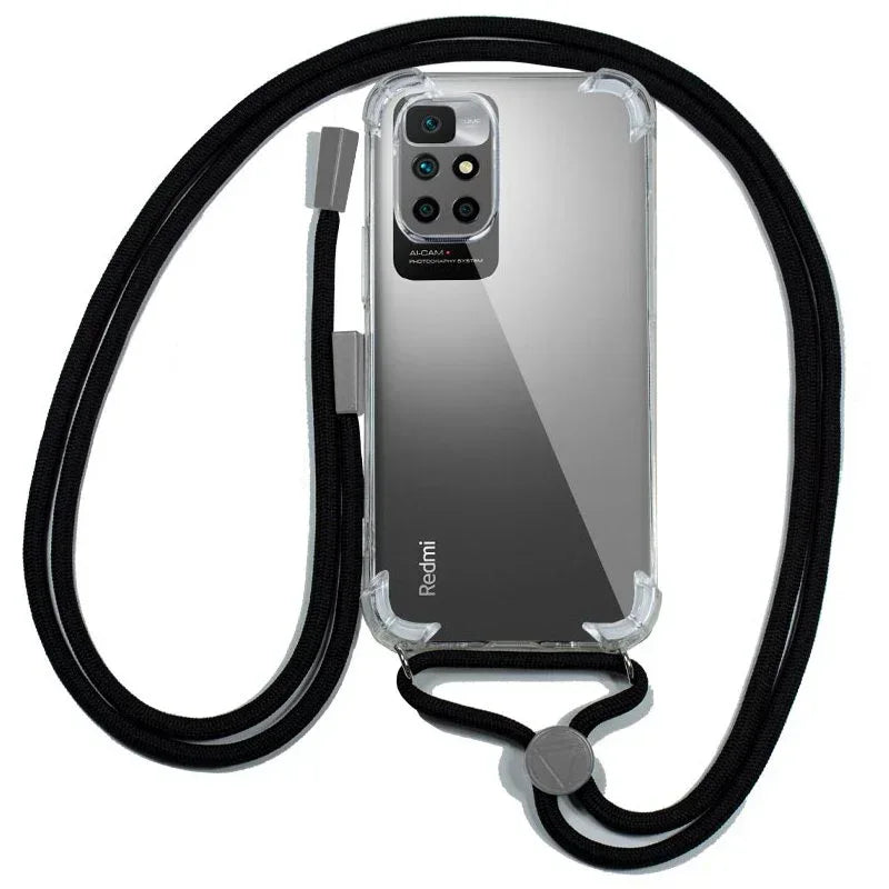 Carcasa COOL para Xiaomi Redmi 10 / Redmi 10 2022 Cordón Negro - PixelPlaza