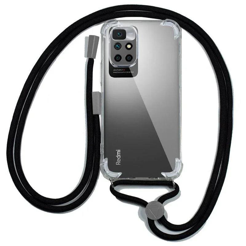 Carcasa COOL para Xiaomi Redmi 10 / Redmi 10 2022 Cordón Negro - PixelPlaza