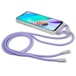 Carcasa COOL para Xiaomi Redmi 10 / Redmi 10 2022 Cordón Violeta - PixelPlaza