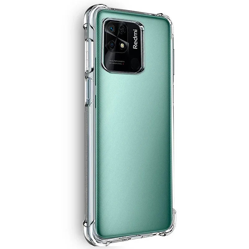Carcasa COOL para Xiaomi Redmi 10C Antishock Transparente - PixelPlaza