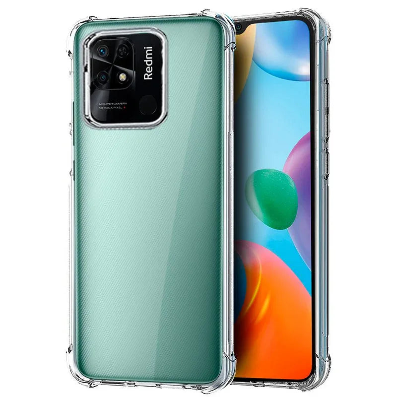 Carcasa COOL para Xiaomi Redmi 10C Antishock Transparente - PixelPlaza