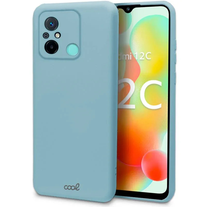 Carcasa COOL para Xiaomi Redmi 12C Cover Celeste - PixelPlaza