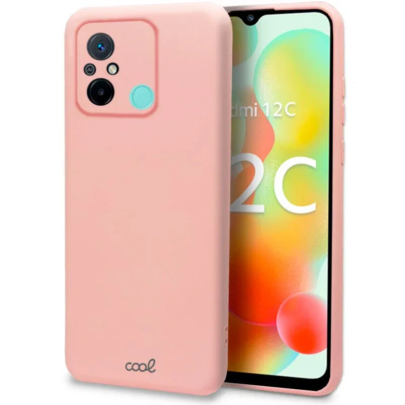 Carcasa COOL para Xiaomi Redmi 12C Cover Rosa - PixelPlaza