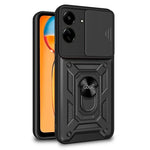 Carcasa COOL para Xiaomi Redmi 13C / Poco C65 Hard Ring Negro - PixelPlaza