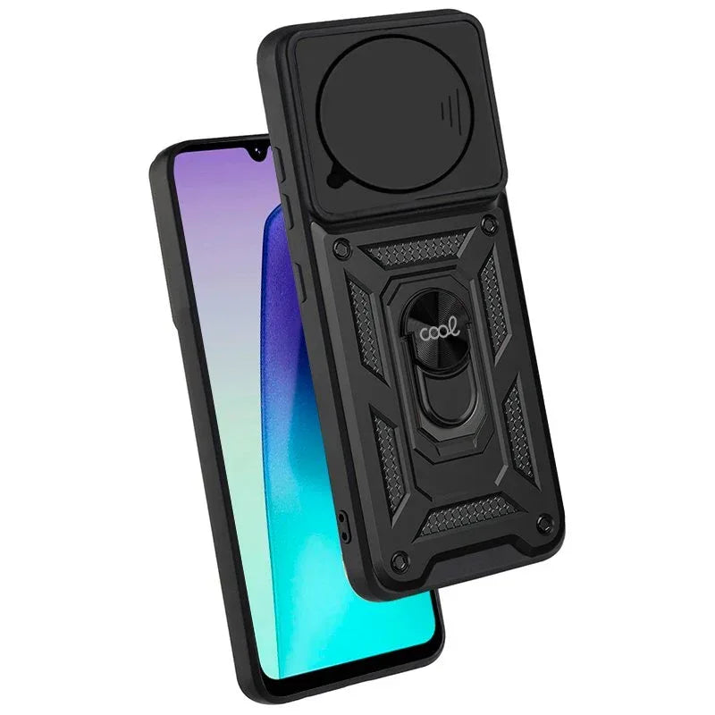 Carcasa COOL para Xiaomi Redmi 14C / Poco C75 Hard Ring Negro - PixelPlaza