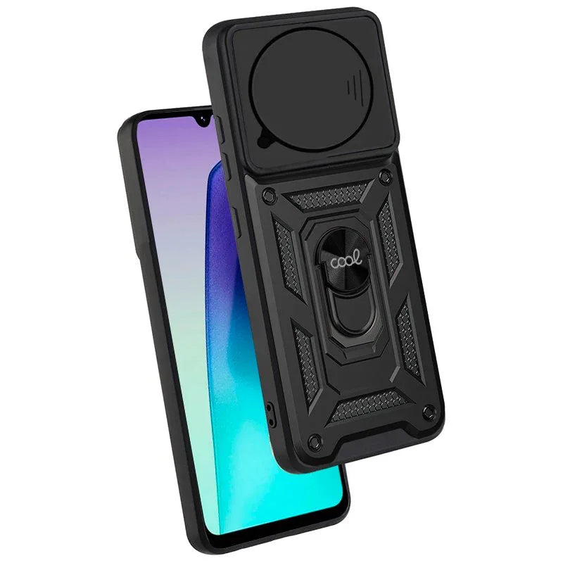 Carcasa COOL para Xiaomi Redmi 14C / Poco C75 Hard Ring Negro - PixelPlaza
