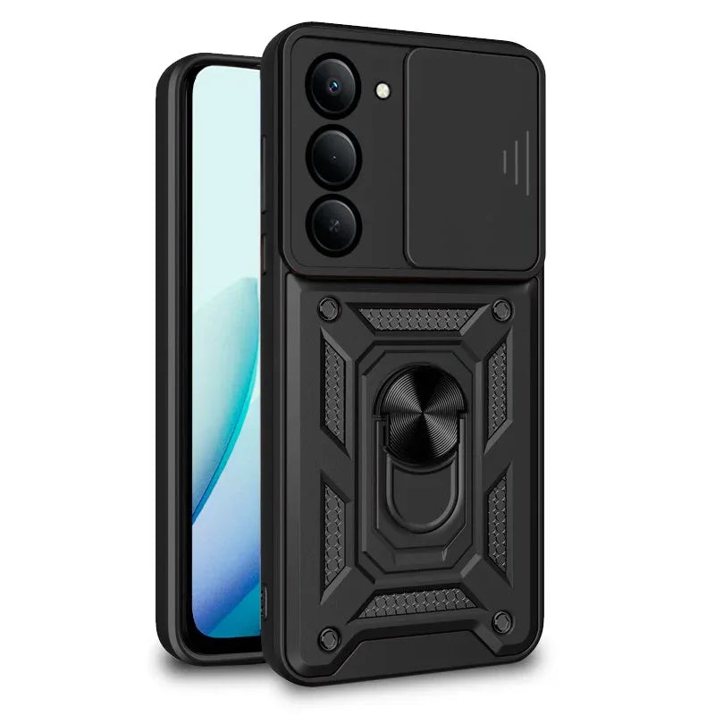 Carcasa COOL para Xiaomi Redmi 15 / 15 5G Hard Ring Negro - PixelPlaza