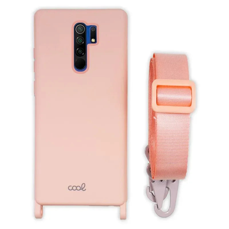 Carcasa COOL para Xiaomi Redmi 9 Cinta Rosa - PixelPlaza