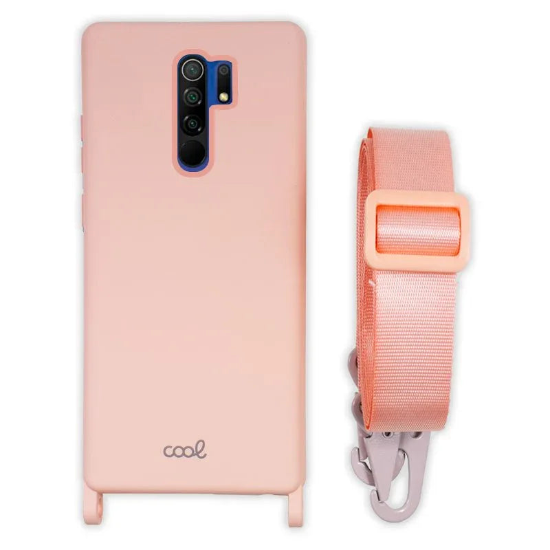 Carcasa COOL para Xiaomi Redmi 9 Cinta Rosa - PixelPlaza