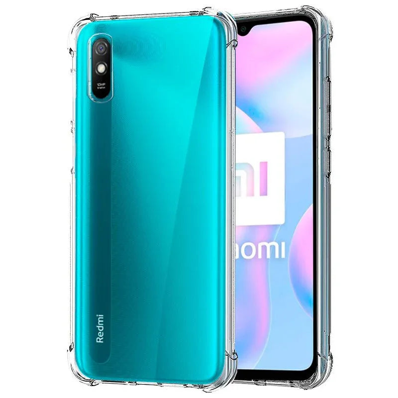 Carcasa COOL para Xiaomi Redmi 9A / 9AT AntiShock Transparente - PixelPlaza