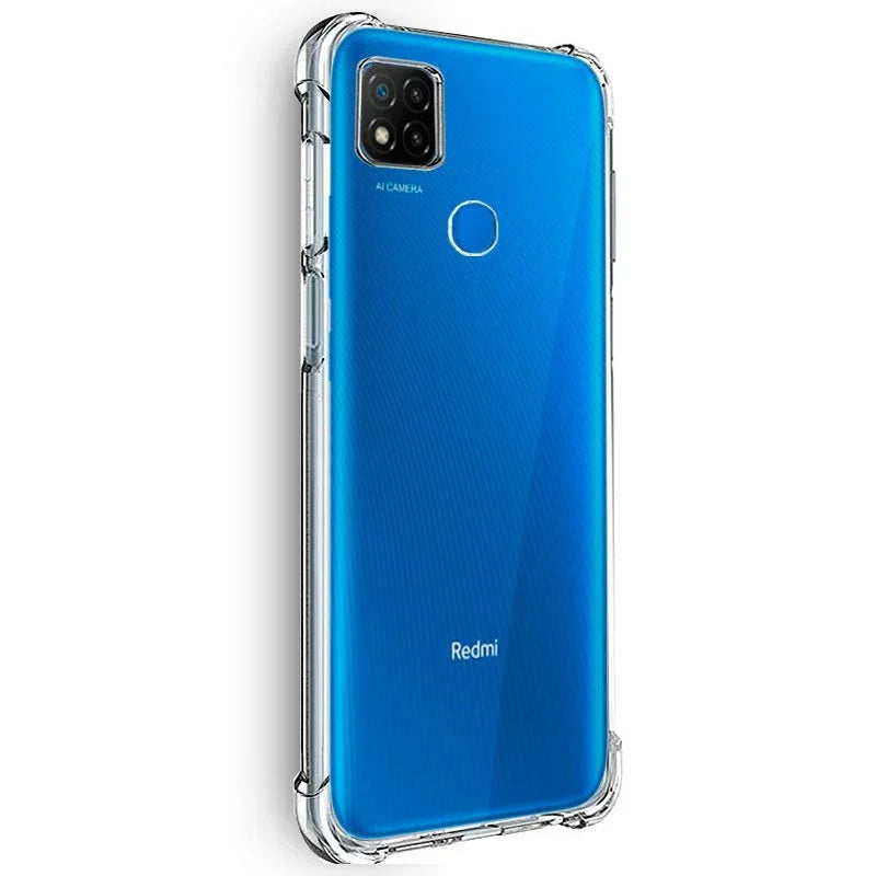 Carcasa COOL para Xiaomi Redmi 9C / 10A AntiShock Transparente - PixelPlaza