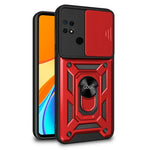 Carcasa COOL para Xiaomi Redmi 9C / 10A Hard Ring Rojo - PixelPlaza