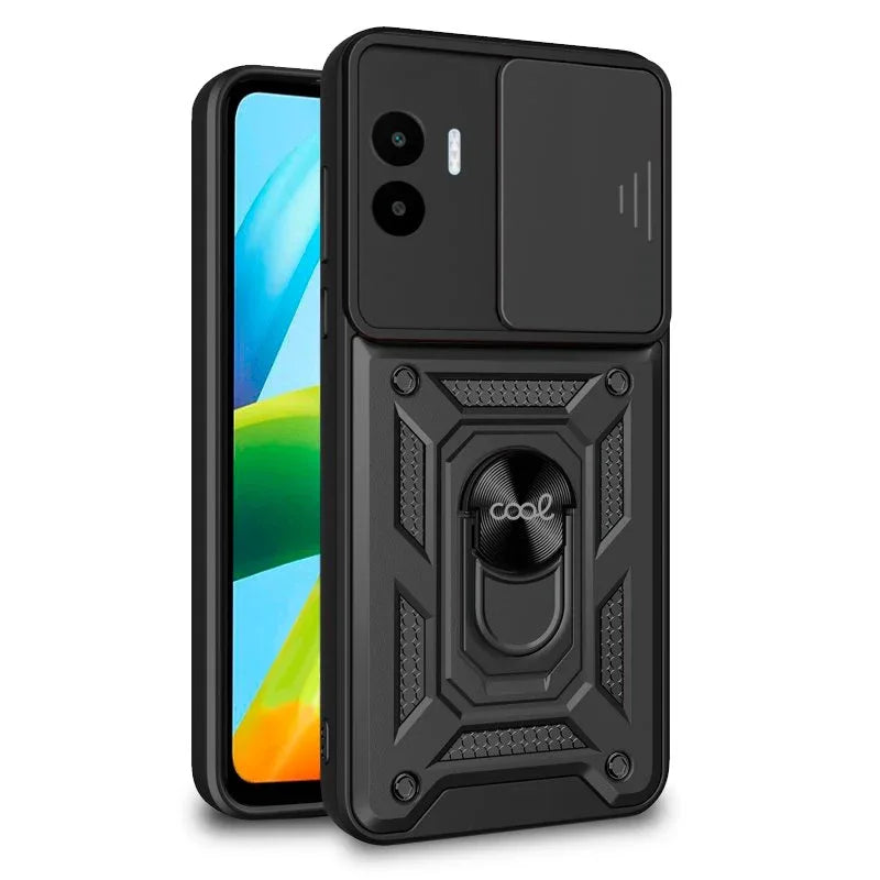 Carcasa COOL para Xiaomi Redmi A1 / A2 Hard Ring Negro - PixelPlaza