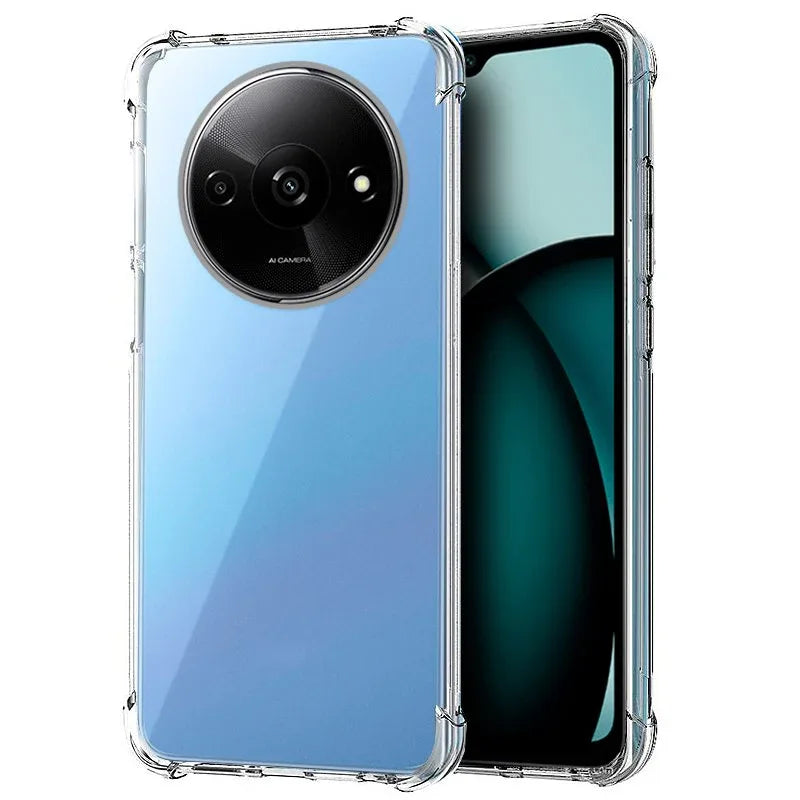 Carcasa COOL para Xiaomi Redmi A3 AntiShock Transparente - PixelPlaza