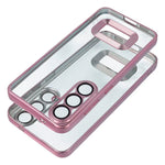 Carcasa COOL para Xiaomi Redmi A3 Borde Metalizado (Rosa) - PixelPlaza