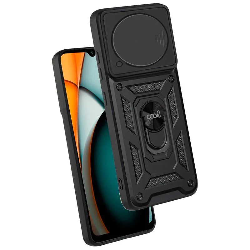 Carcasa COOL para Xiaomi Redmi A3 Hard Ring Negro - PixelPlaza