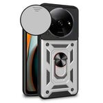 Carcasa COOL para Xiaomi Redmi A3 Hard Ring Plata - PixelPlaza