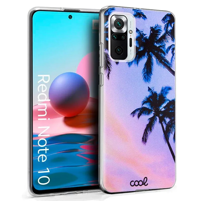 Carcasa COOL para Xiaomi Redmi Note 10 / Note 10s / Poco M5s Dibujos Beach - PixelPlaza
