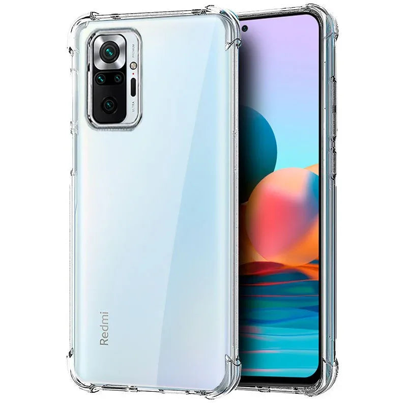 Carcasa COOL para Xiaomi Redmi Note 10 Pro AntiShock Transparente - PixelPlaza