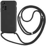 Carcasa COOL para Xiaomi Redmi Note 11 Pro Plus 5G Cordón Liso Negro - PixelPlaza