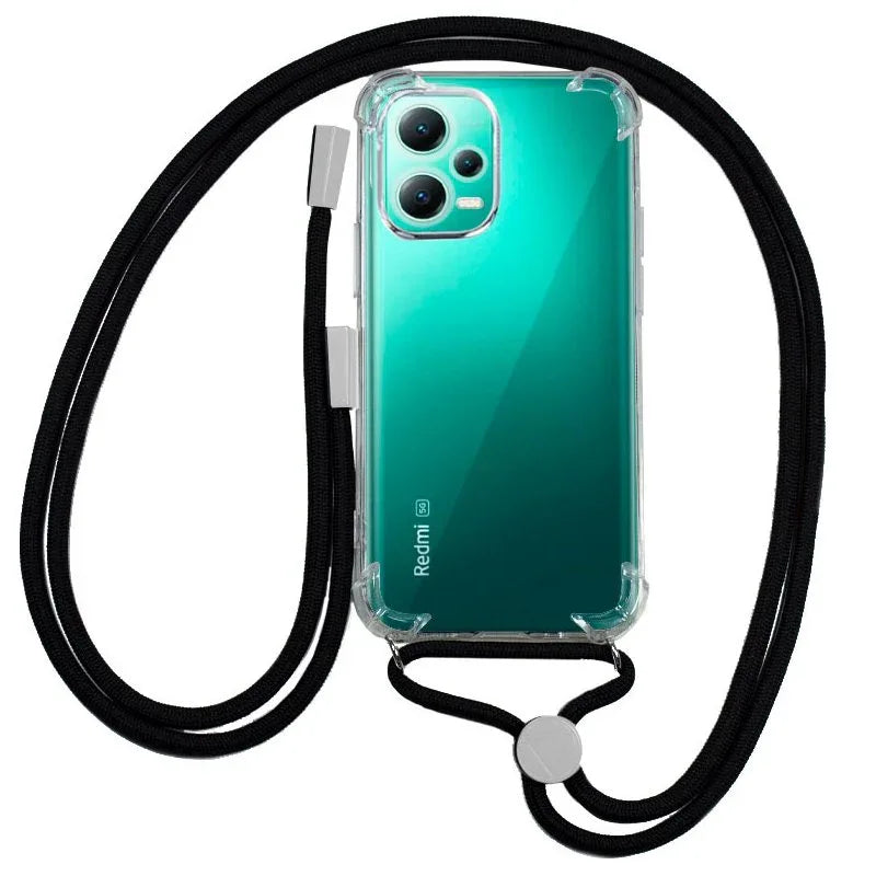Carcasa COOL para Xiaomi Redmi Note 12 5G / Poco X5 5G Cordón Negro - PixelPlaza